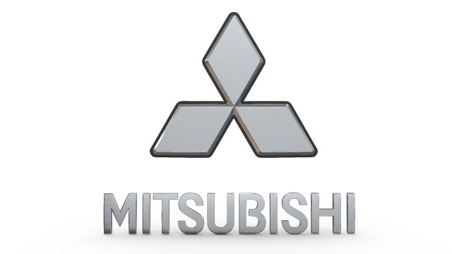 mitsubishi logo 3D Model .c4d .max .obj .3ds .fbx .stl .blend