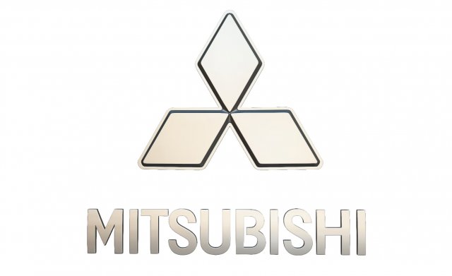 Download mitsubishi logo 3D Model