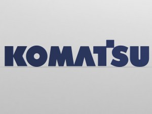 komatsu logo Modèle 3D