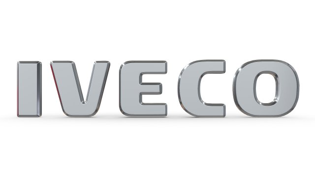 iveco logo Modelo 3D .c4d .max .obj .3ds .fbx .stl .blend 