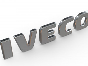 iveco logo Modelo 3D