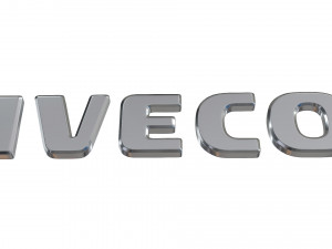 iveco logo Modelo 3D