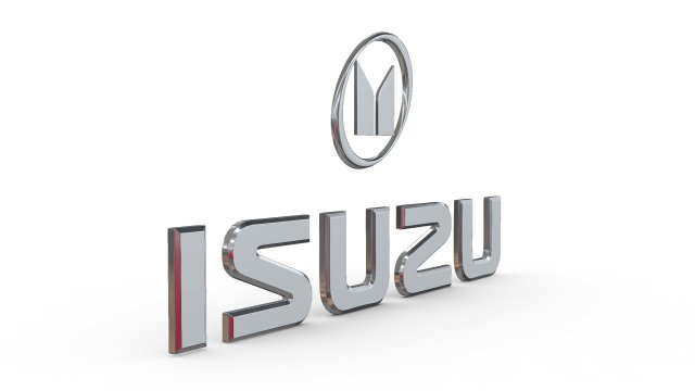 Скачать isuzu logo 3D Модель
