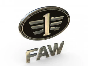 logotipo de faw Modelo 3D
