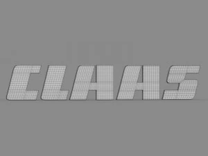 claas logo 3D Model