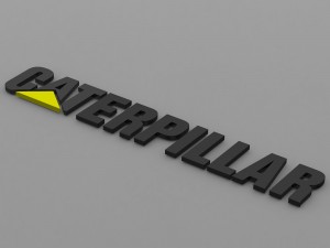 cat logo 3D Model