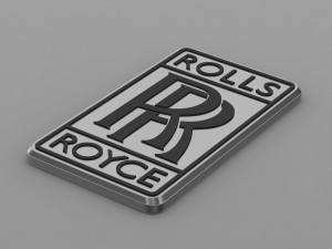 rolls royce logo Modelo 3D