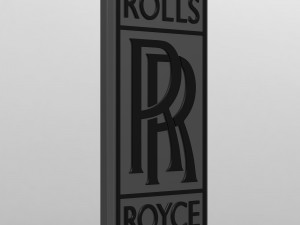 rolls royce logo 3D Model