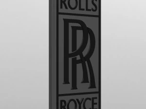 rolls royce logo 3D Model