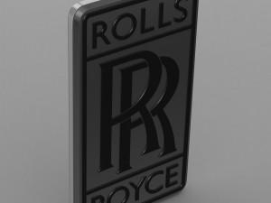 rolls royce logo 3D Model