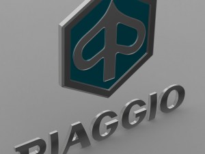 piaggio logo 3Dモデル