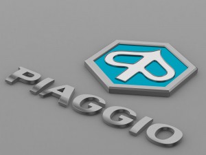 piaggio logo 3Dモデル
