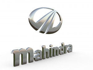 mahindra logo 3D Model
