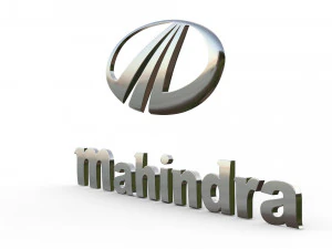 mahindra logo 3D Model