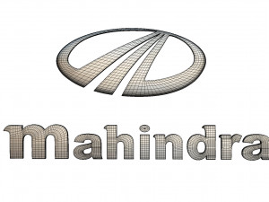mahindra logo 3D Model