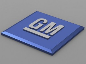 general motors logo 3D मॉडल