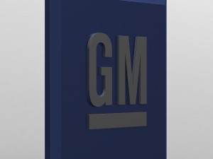 general motors logo Modello 3D