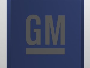 general motors logo Modello 3D