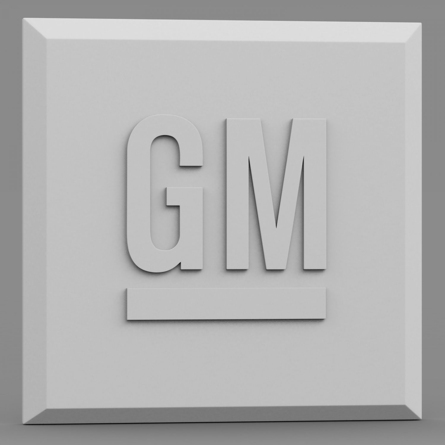 General Motors logo, 3D CAD Model Library