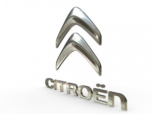citroen logo 3D Model
