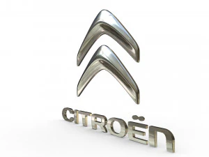 citroen logo 3D Model