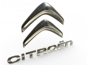 citroen logo 3D Model
