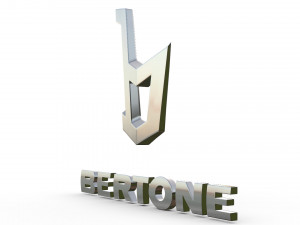 bertone logo Modello 3D