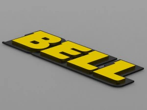 bell logo 3D Model