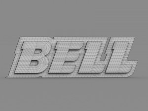 bell logo Modelo 3D