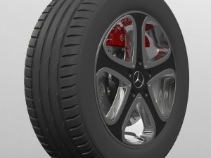 wheel mercedes benz g-class 3D Model