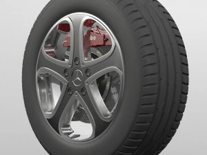 wheel mercedes benz g-class 3D Model