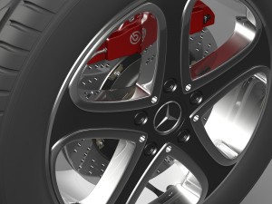 wheel mercedes benz g-class 3D Модель