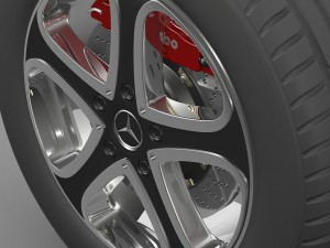 wheel mercedes benz g-class 3D Модель