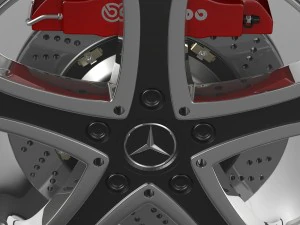 wheel mercedes benz g-class 3D Model