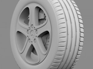 wheel mercedes benz g-class 3D Модель