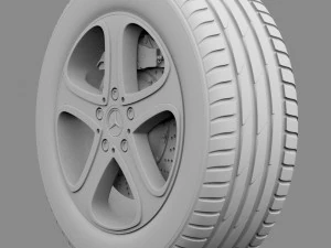 wheel mercedes benz g-class 3D Model