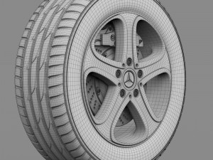 wheel mercedes benz g-class 3D Модель