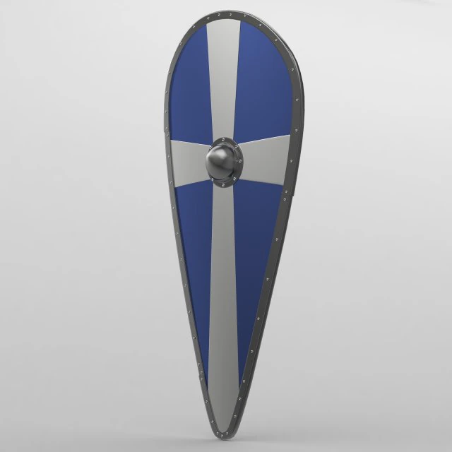 3d model norman shield 3D Model .c4d .max .obj .3ds .fbx .stl .blend 