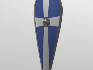 Perisai norman model 3d Model 3D