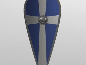 3d model norman shield 3Dモデル