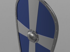 3d model norman shield 3Dモデル