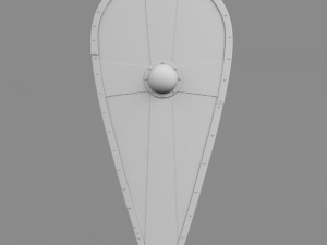 3d model norman shield 3Dモデル