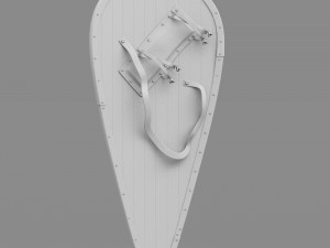 3d model norman shield 3Dモデル