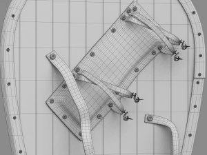 3d model norman shield 3D Model