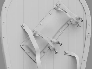 3d model norman shield 3D Model