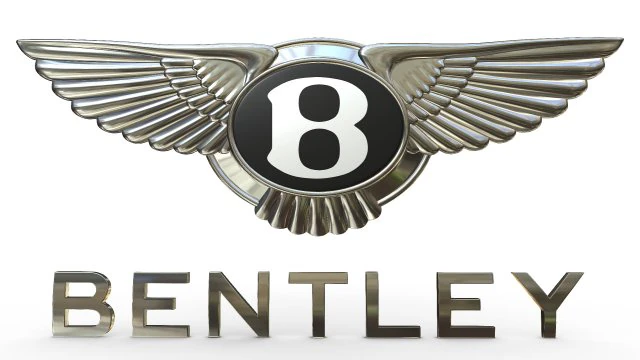 bentley logo 3D Model .c4d .max .obj .3ds .fbx .stl .blend 