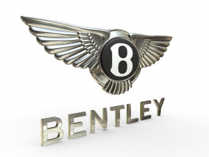 bentley logo 3D मॉडल