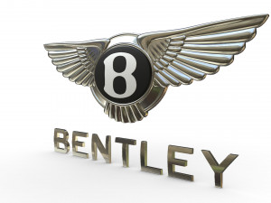 bentley logo 3D मॉडल