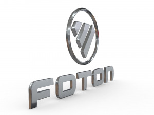 foton logo Model 3D