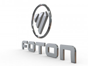 foton logo Model 3D